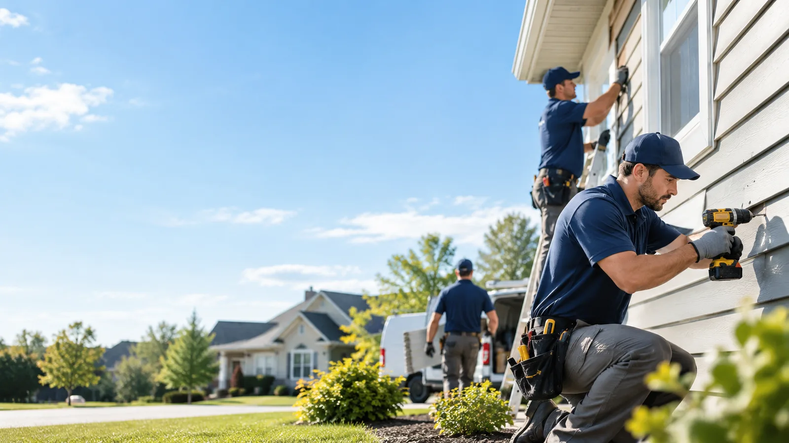 Commercial Siding Repair in Range, AL